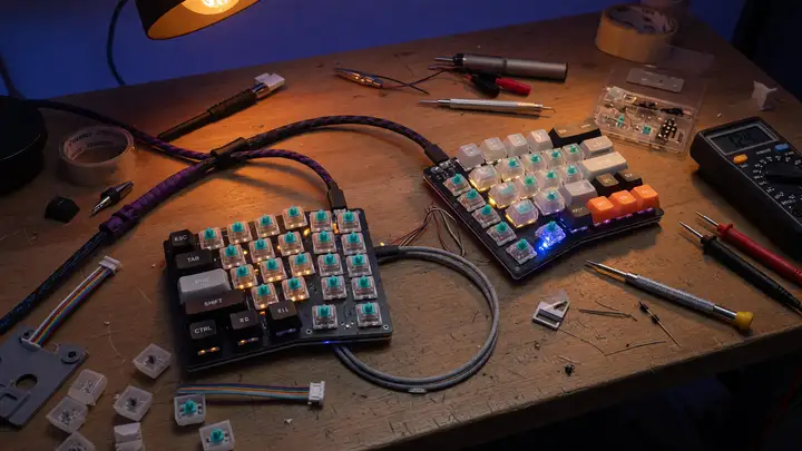 Mechanical Keyboard Prototyping: Designing a Custom Split Layout in Ergogen