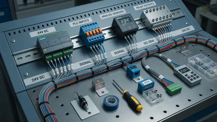 Designing DIN-Rail Mounts: How to Organize Your Prototyping Bench Like an Industrial Panel