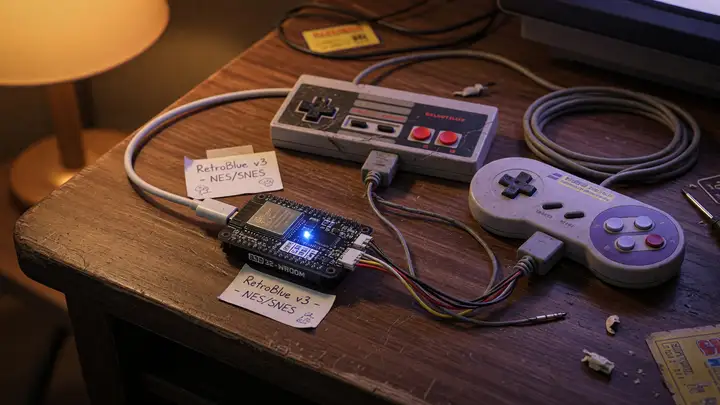 Review: BlueRetro – The Ultimate ESP32 Adapter for Retro Console Controllers