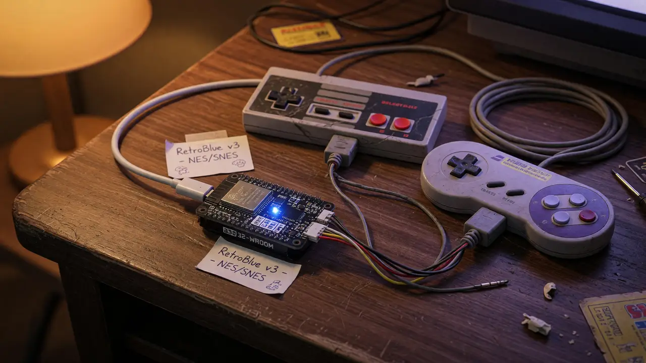 Review: BlueRetro – The Ultimate ESP32 Adapter for Retro Console Controllers