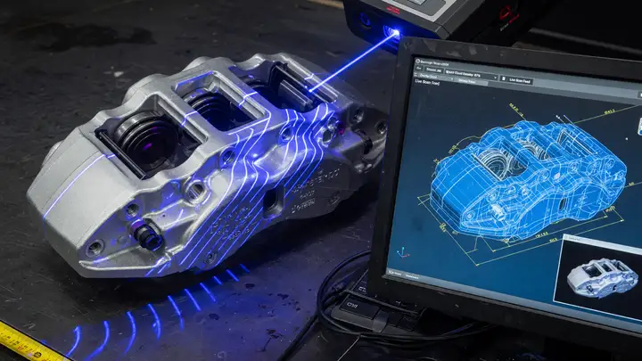 Reverse Engineering with 3D Scanning: From Physical Car Part to CAD Model