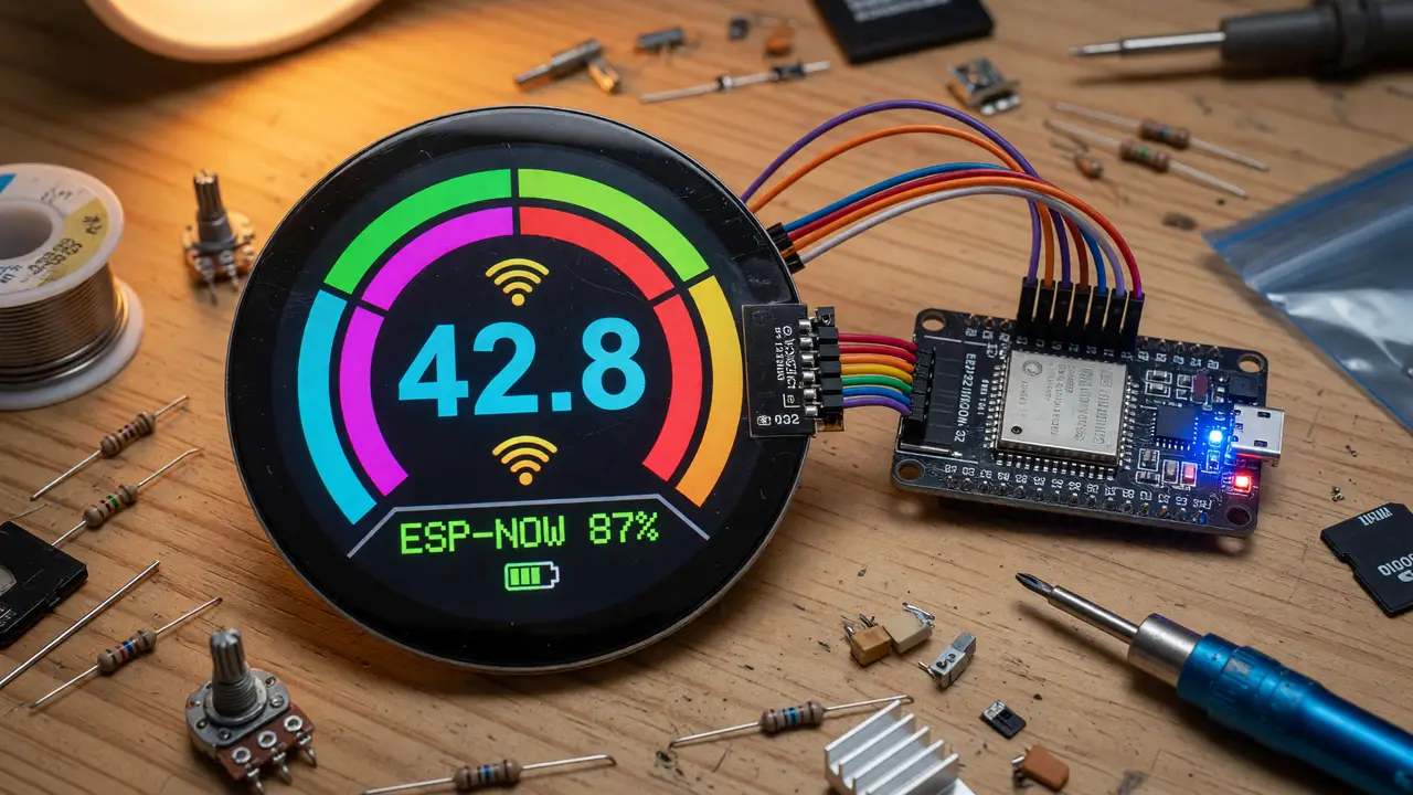 A Complete Guide to Round TFT Displays (480x480) with ESP32