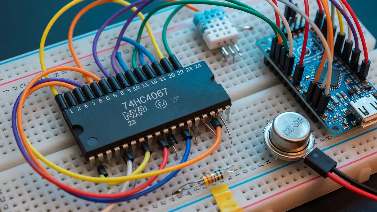 Guide: Getting Started with Multiplexers (74HC4067) for Extra Analog Inputs